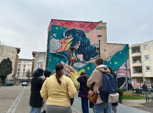 visite guidée street art et chocolat chaud art osons